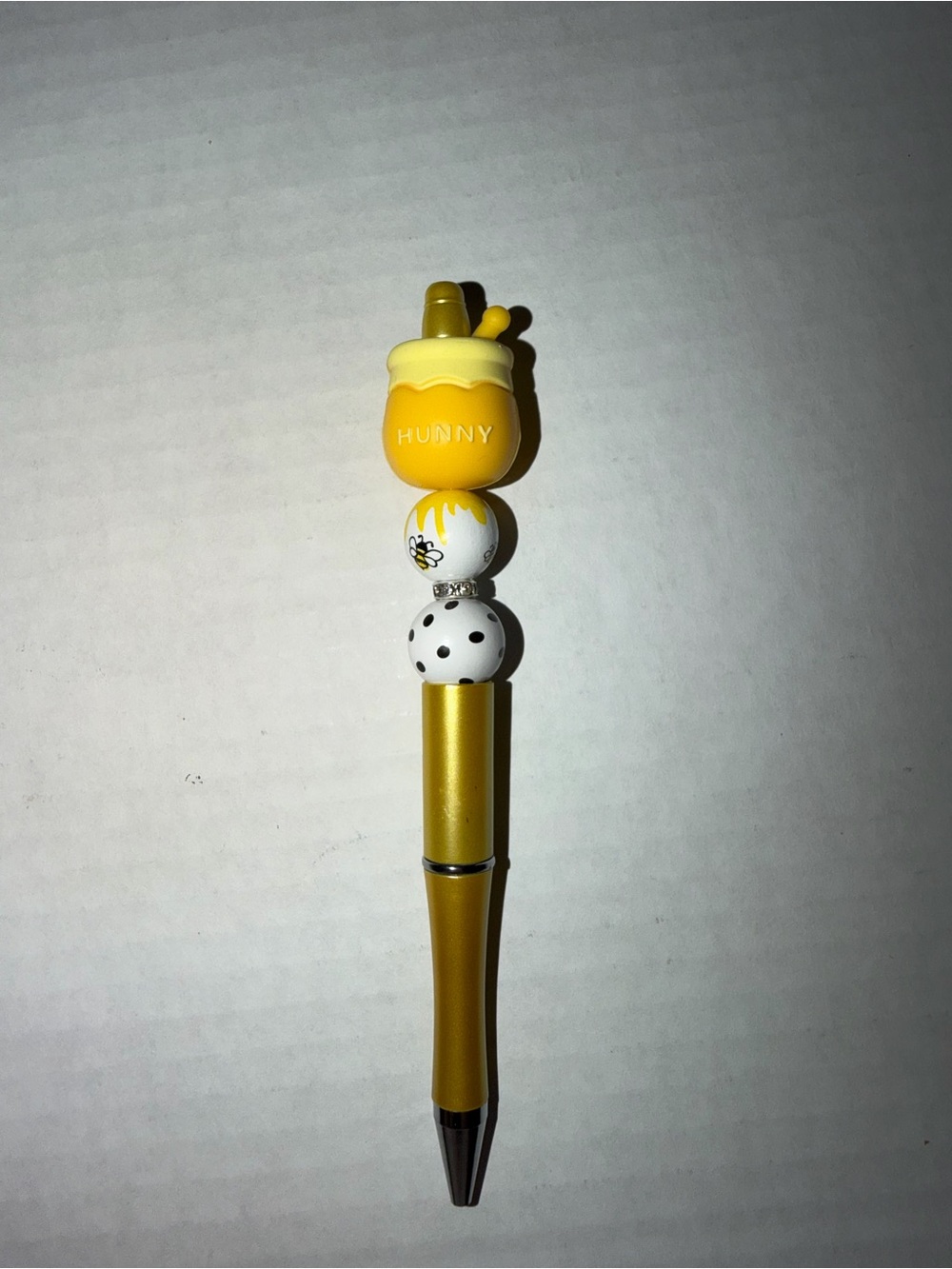 Handmade Hunny Pot Decorative Gold Ballpoint Pen